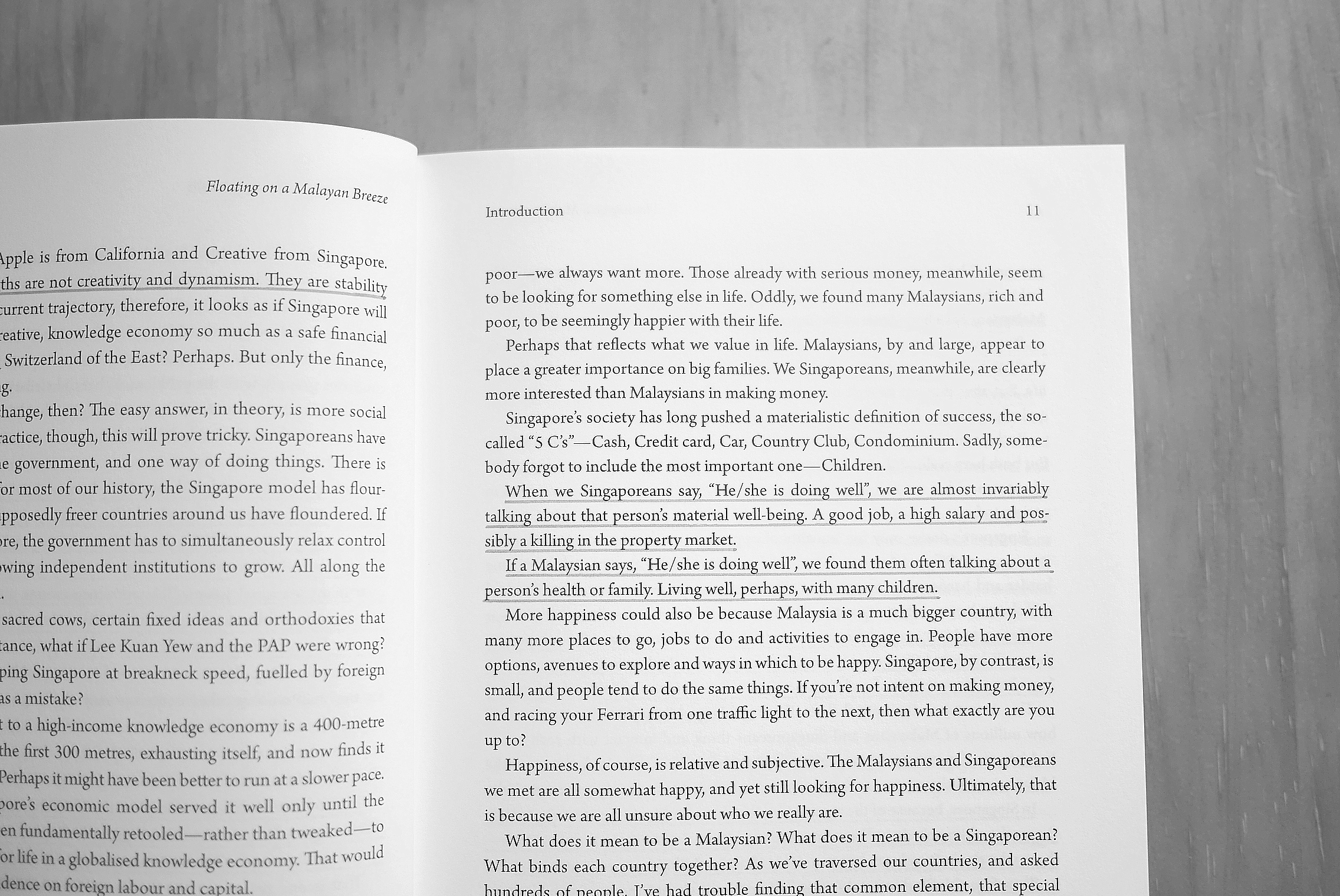 Floating on a Malayan Breeze