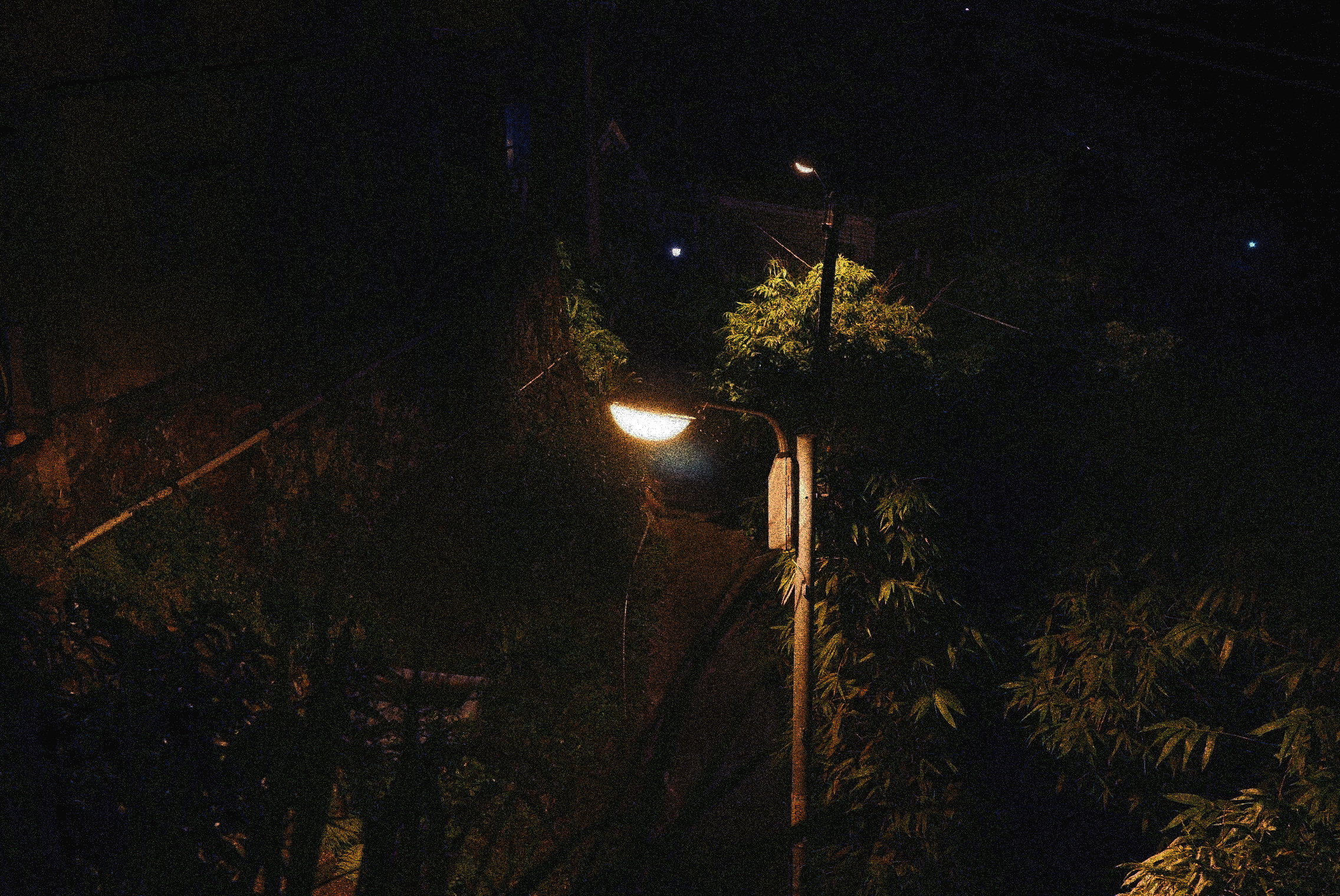 Night-time in Jiufen, Taiwan.