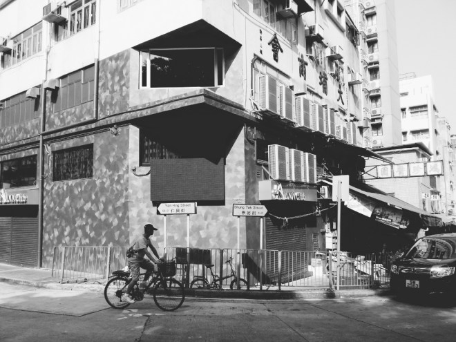 Road junction at Tai Po Railway Museum.