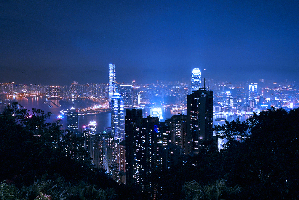 Victoria Peak, Hong Kong.