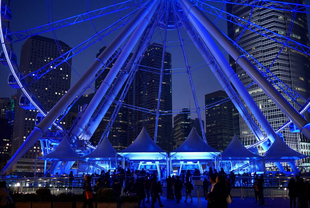 The Hong Kong Observation Wheel at Central