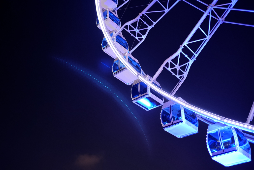 The Hong Kong Observation Wheel at Central