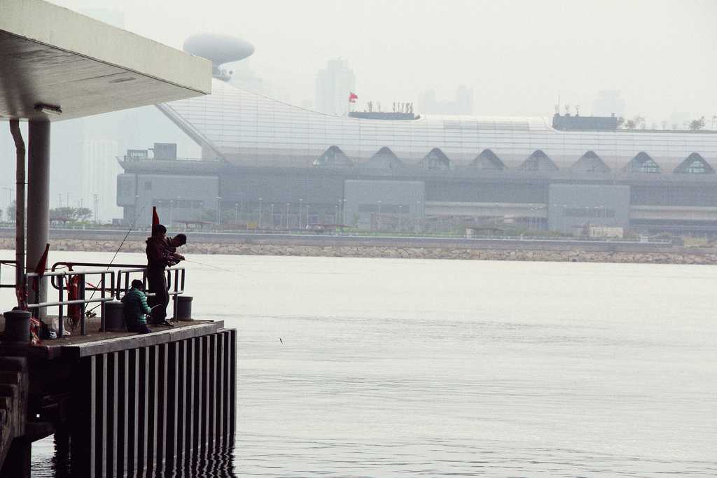 Kwun Tong Promenade, Hong Kong.