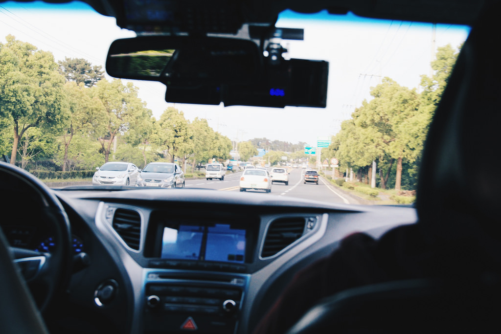 Travel Photographer | On a taxi in Jeju South Korea