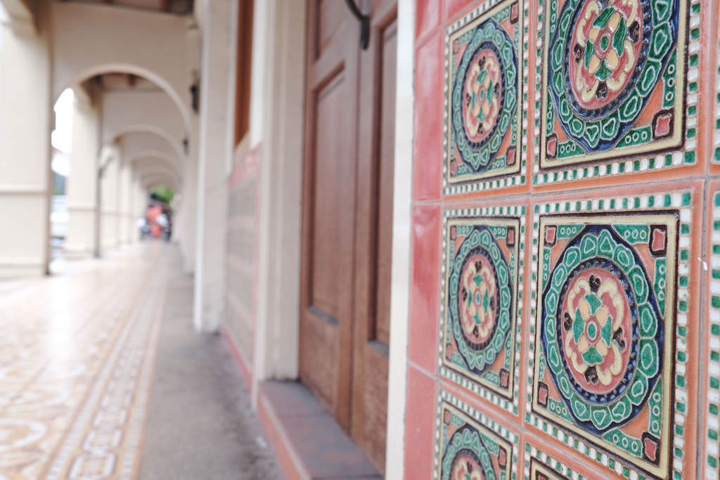 Travel Photographer | Peranakan tiles in Georgetown Penang Malaysia 