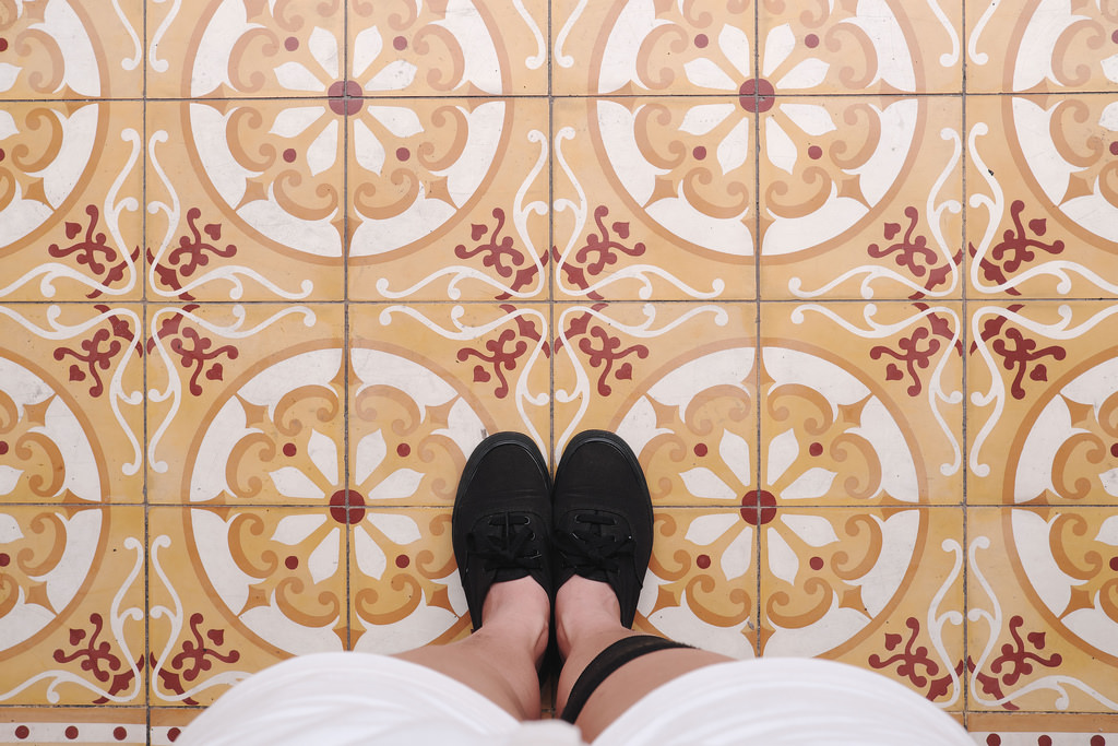 Travel Photographer | Peranakan tiles in Georgetown Penang Malaysia