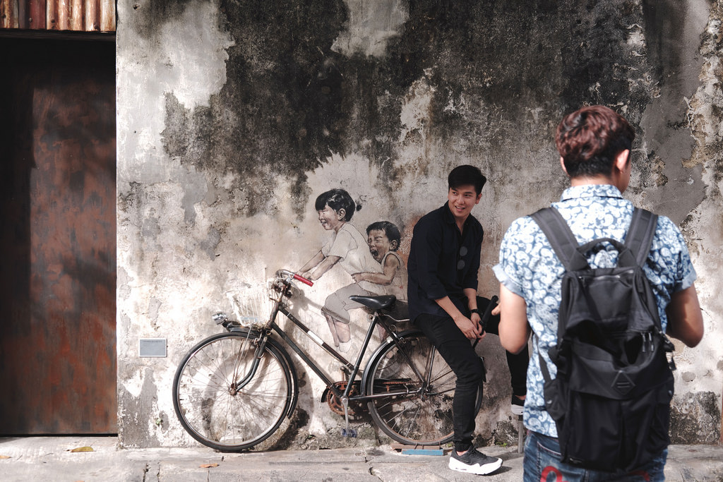 Travel Photographer | Street art in Georgetown Penang Malaysia