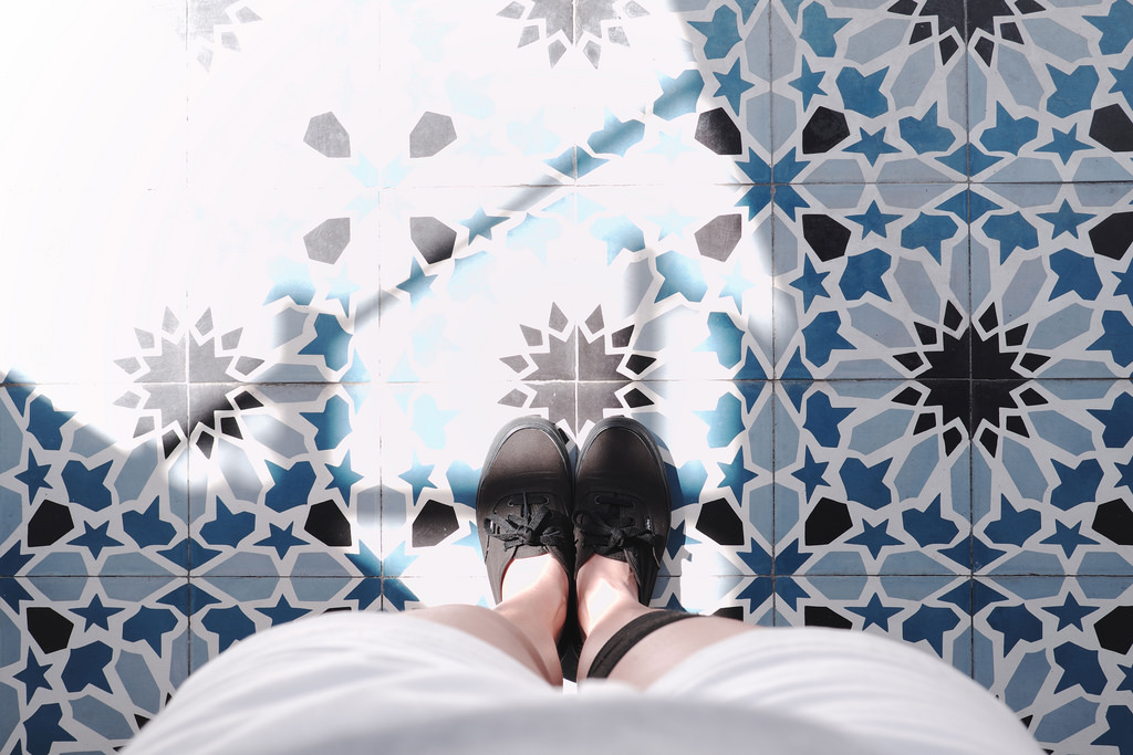 Travel Photographer | Peranakan tiles in Georgetown Penang Malaysia