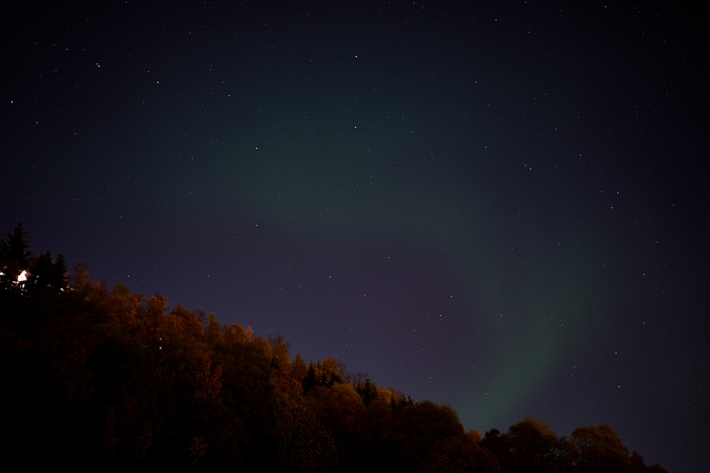 Travel Photographer | Autumn Aurora Northern Lights at Tromsø Norway
