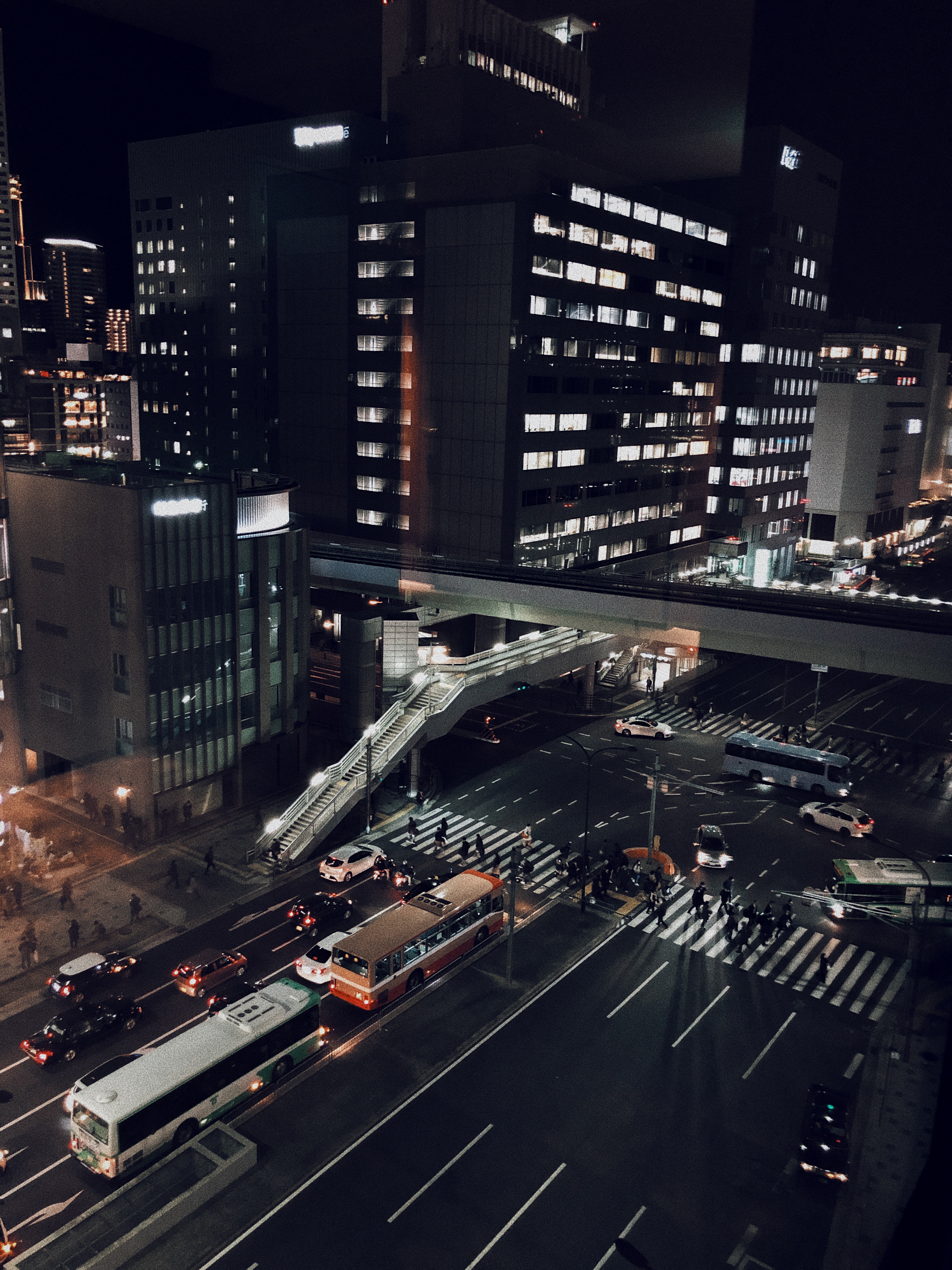 Streets of Kobe Japan Night View
