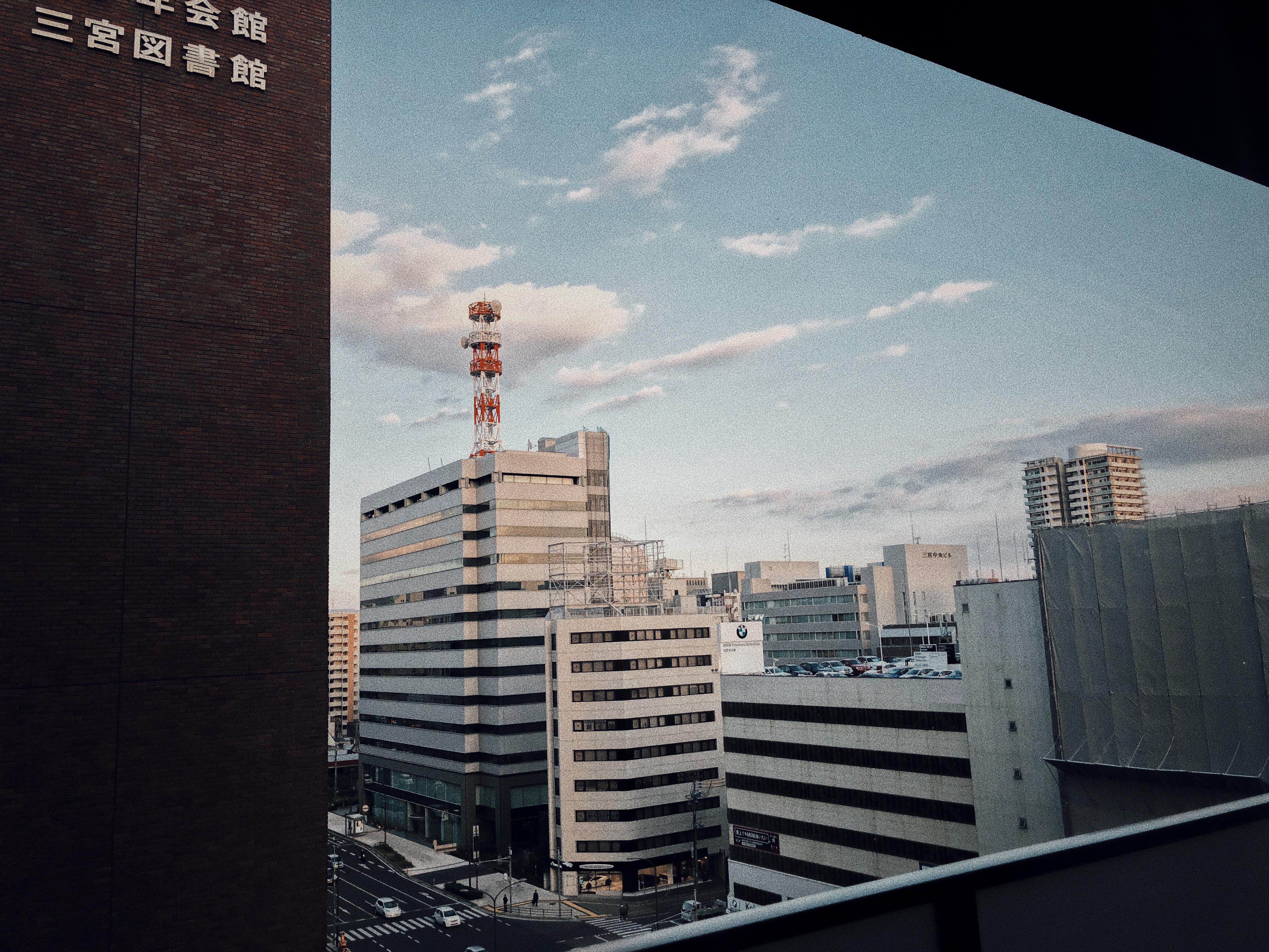 View from Brenza Hotel Kobe Japan