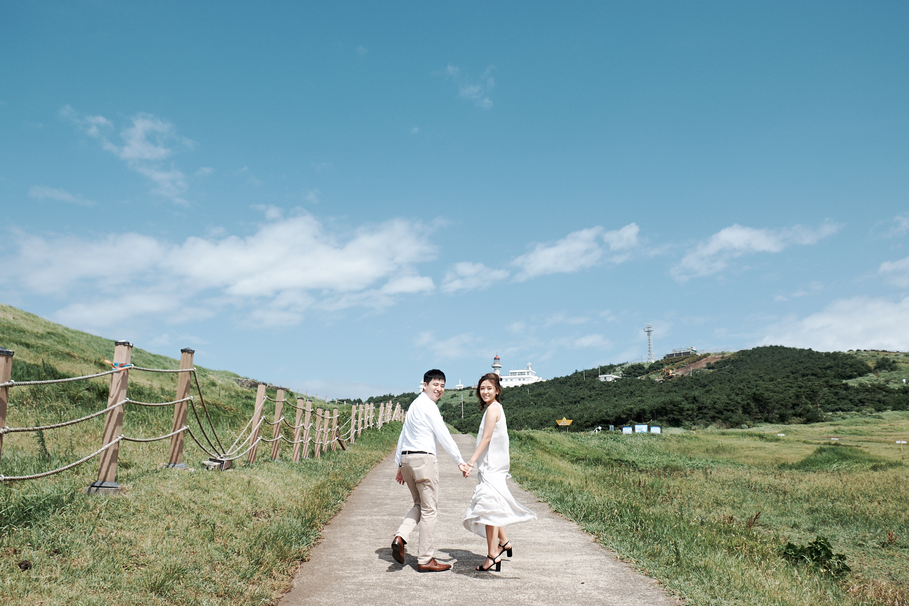 Pre wedding couple photoshoot in Jeju South Korea | Shi Min & Malcolm