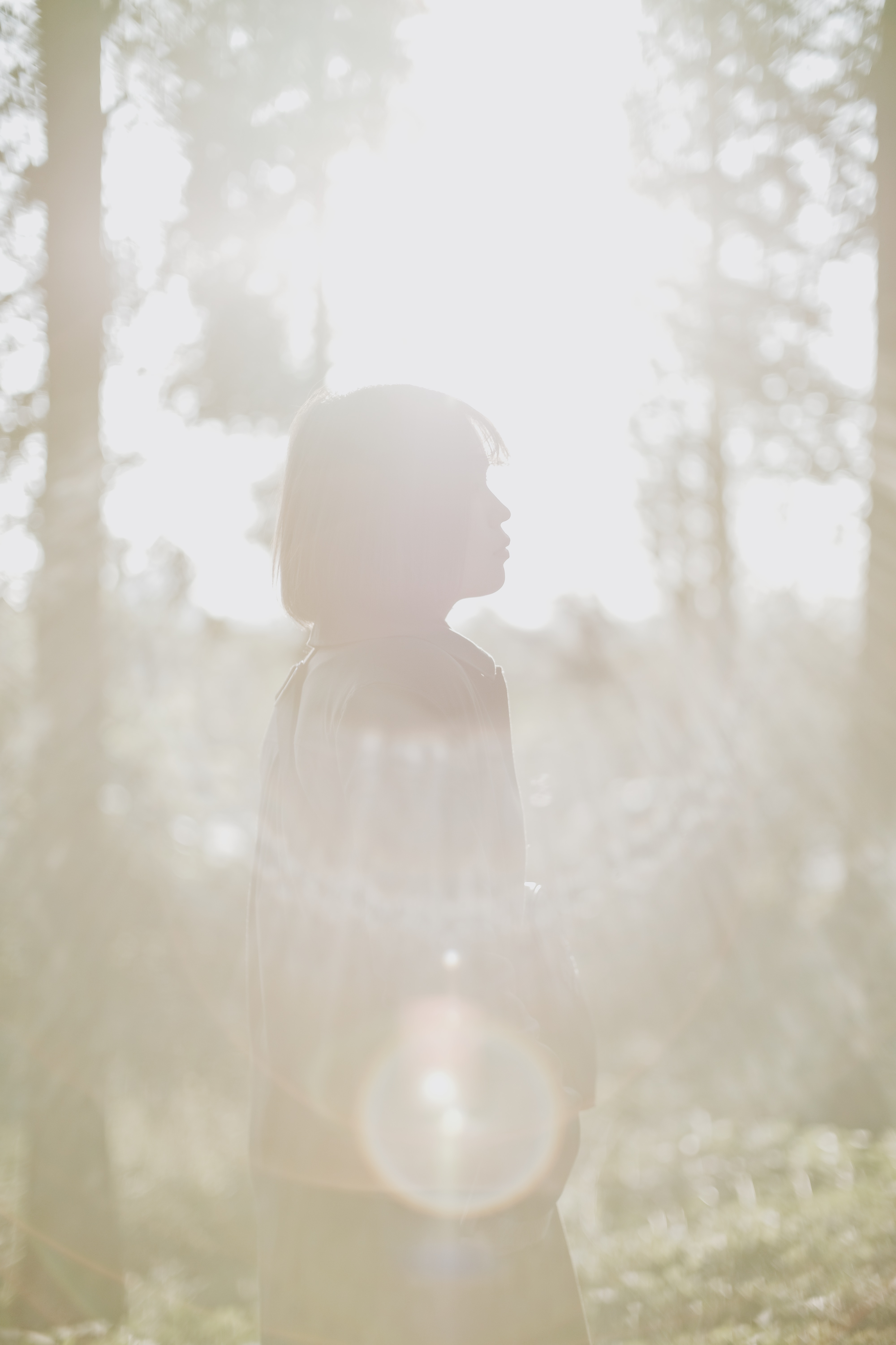 Portrait photo in Seoul, South Korea during autumn.