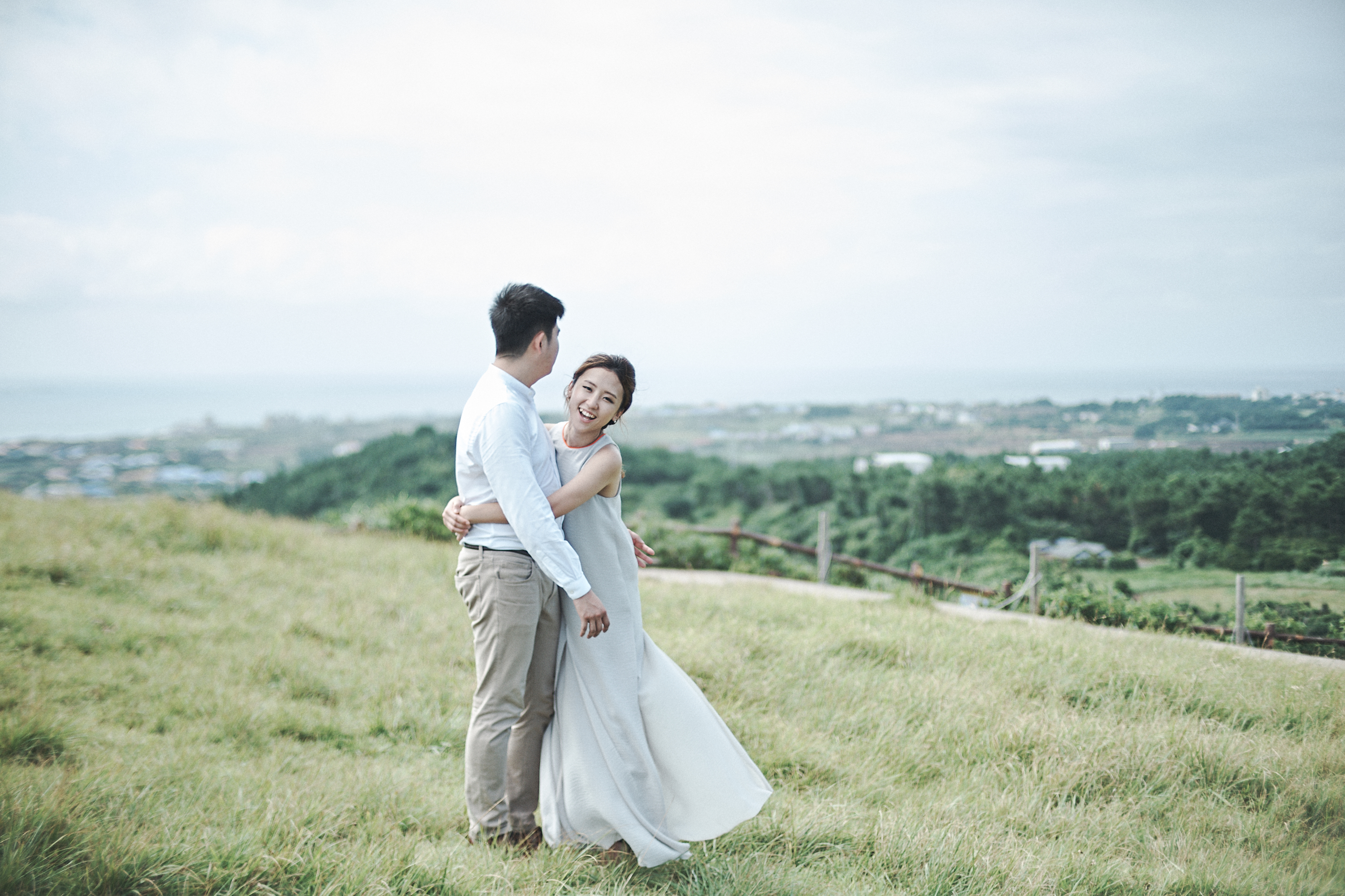 Pre wedding couple photoshoot in Jeju South Korea | Shi Min & Malcolm